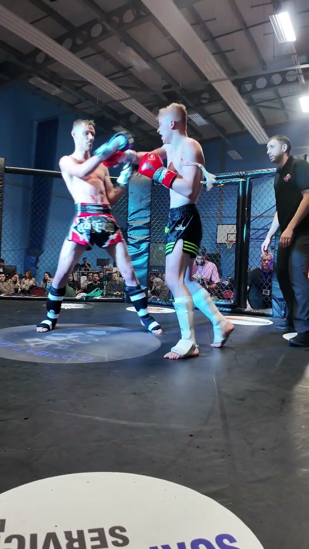 Amateur Muay Thai action from Combat Kings 5.