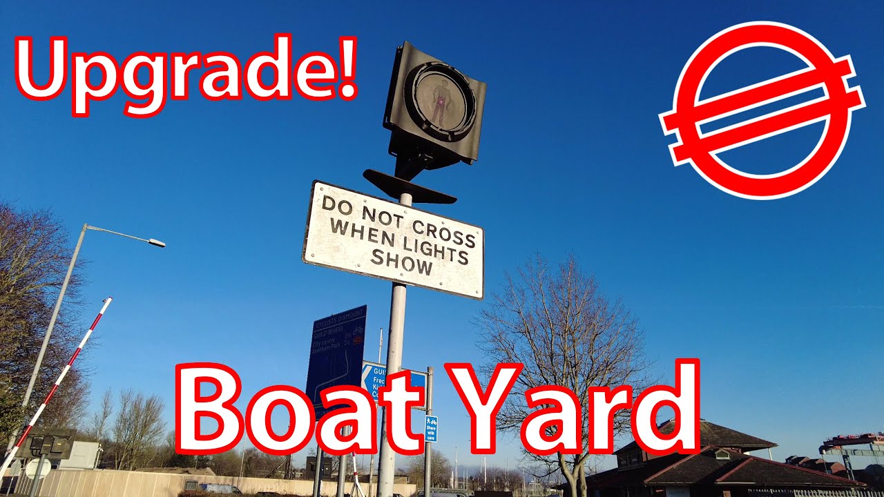Boat Yard Foot Crossing is being upgraded!!