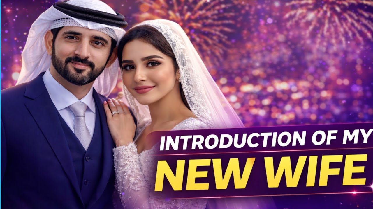 Introduction of my new wife| today poems sheikh Hamdan fazza| #heartfeltpoem #motivation #fazza3team