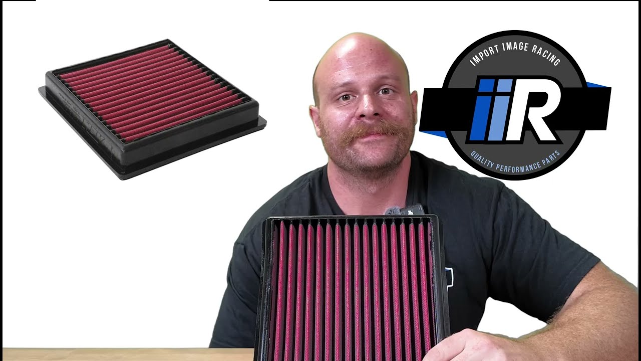 AEM DryFlow Air Filter for 2022-2026 WRX | Washable, Reusable & Oil-Free | 28-50064
