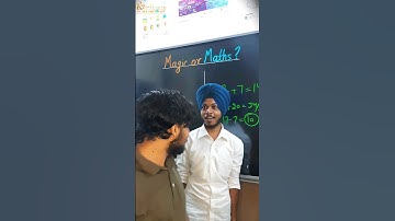 Magic Or Maths ? 😱 ( Part -1 ) #k2institute #trending #shortsviral  #maths #mathstricks