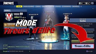 NOUVEAU Mode TIREURS D'ELITE [Fortnite: BATTLE ROYALE]