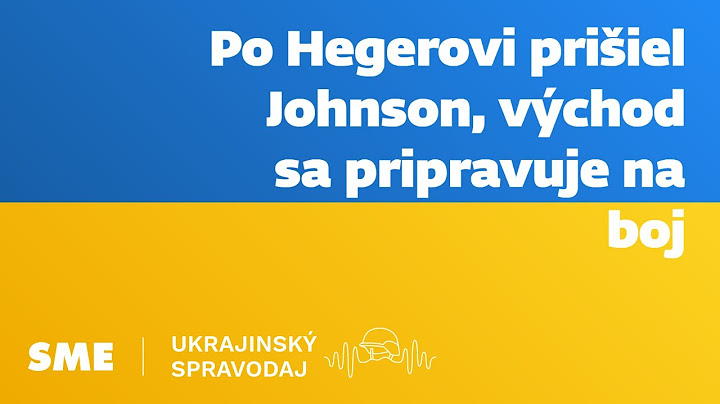 Ukrajinský spravodaj: Po Hegerovi prišiel Johnson, východ sa pripravuje na boj (10.4.2022)