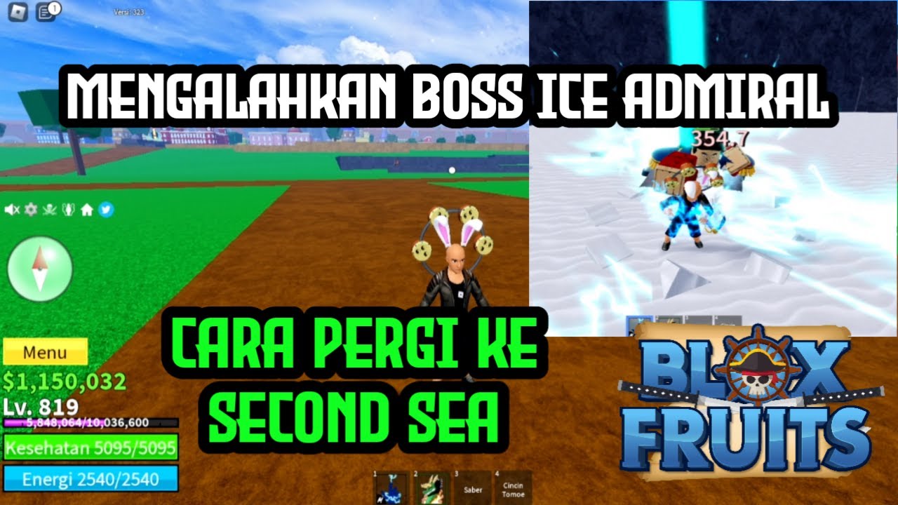 Level 700] Easy Guide Second Sea and Kill Ice Admiral - Blox