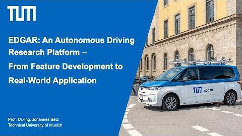 TUM EDGAR: An Autonomous Driving Research Platform for Feature Development and Real-World Testing