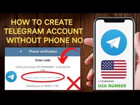 How To Create Telegram Account Without Phone Number In 2022 ! Fake Telegram Account Without Number |