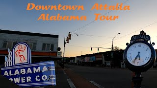 Down Town Attalla Alabama Tour
