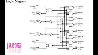 5 to 32 bit Decoder simulation using Multisim