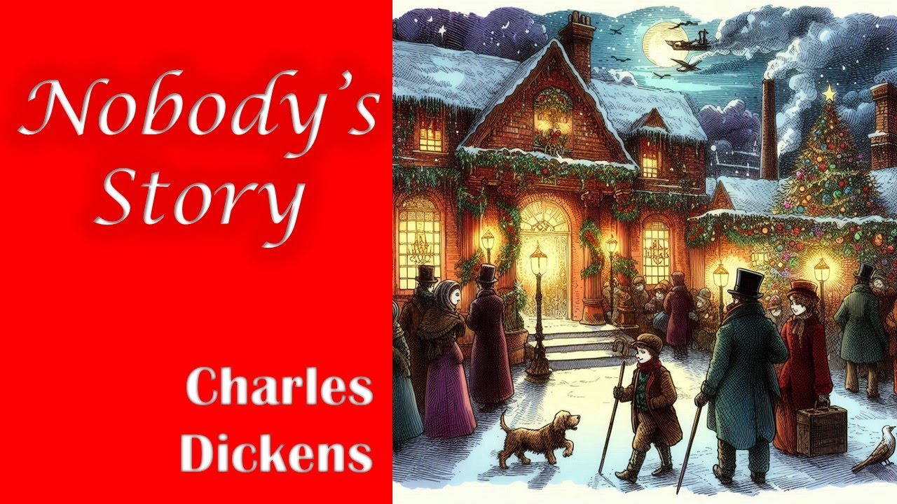 Charles Dickens - NOBODY'S STORY - classic Christmas short story, AUDIOBOOK