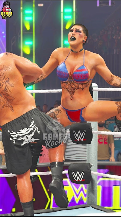 Brock Lesnar vs Rhea Ripley Part 4 #wwe #wwe2k24 #wweraw #brocklesnar #romanreigns #raw #wwenxt