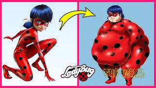 🐞 Miraculous Ladybug Characters F.A.T Version 👉@TupViral