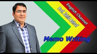 memo writing, how to write memo, business world