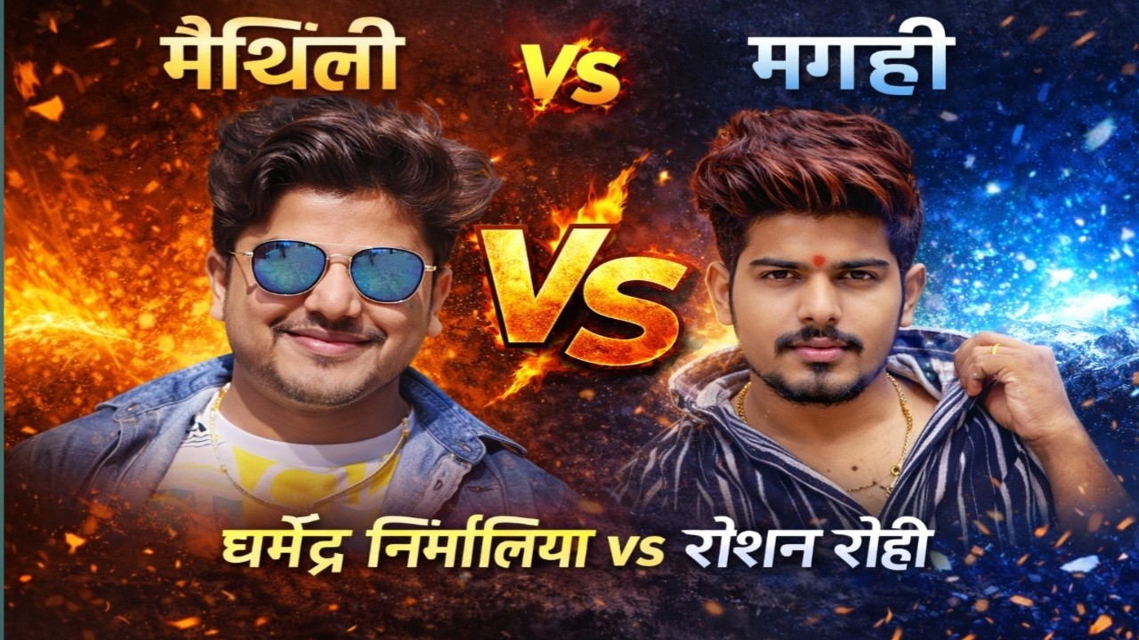 मैथिली vs मगही | Dharmendra Nirmaliya vs Roshan Rohi Full Comparison