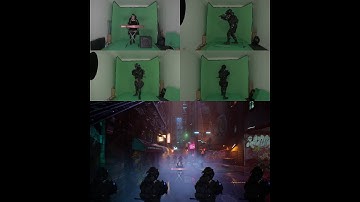 cyberpunk project | Before-and-After VFX breakdown