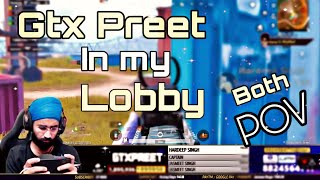 @GtxPreet in my lobby ||Gtx Preet vs MrCOOL