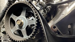 How to replace timing belt (Hyundai Tucson) #automobile #timing belt #diy