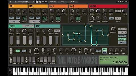 FREE SYNTH: TAL NoiseMaker - No talking demo
