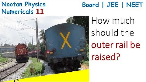 Uniform Circular Motion Q22 Class 11 Nootan Physics Numericals