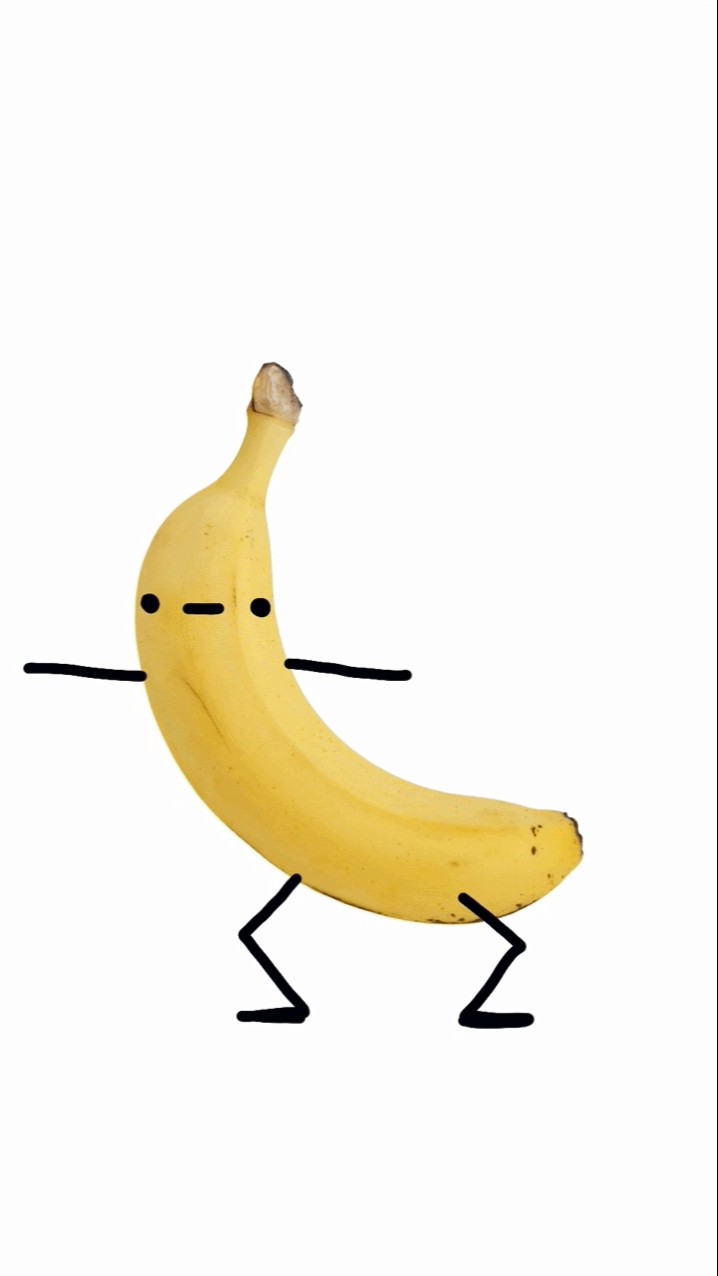 im a banana #쩐다 - YouTube