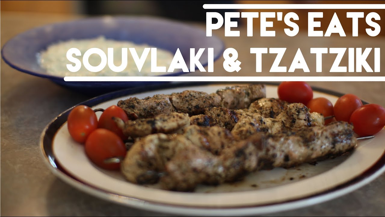 Best Souvlaki and Tzatziki Recipe - YouTube