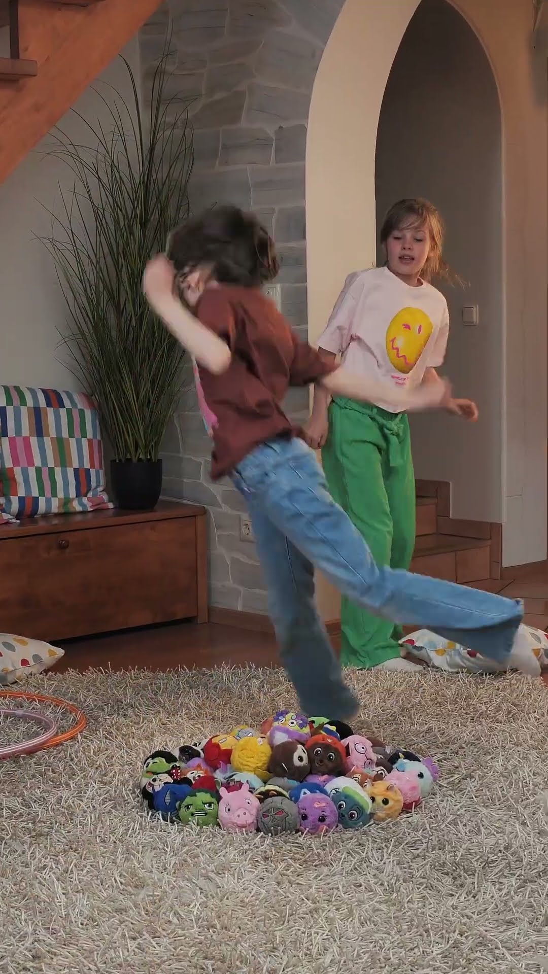 Bouncer circle explosion #ty #beaniebouncers