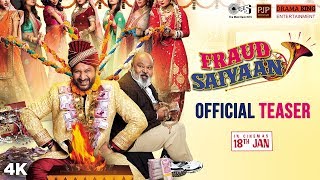 Fraud Saiyaan Official Teaser | Arshad Warsi, Saurabh Shukla, Sara Loren | Prakash Jha | 18 Jan 2019