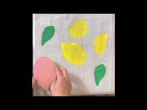 Multi-layer Block Printing on Fabric