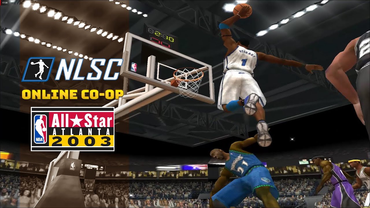 NBA Live 2003 - All-Star Game - NLSC Online Co-Op - PC Default Roster