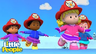 The Girls Become Firefighters For The Day Preschool Learning Little People - Fisher Price