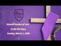 The Second Sunday of Lent I March 1, 2026 | 11:00 AM Mass