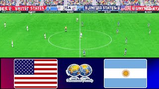 FC 24 - USWNT vs. ARGENTINA | April 30, 2024 | International Friendly | PS5 Simulation