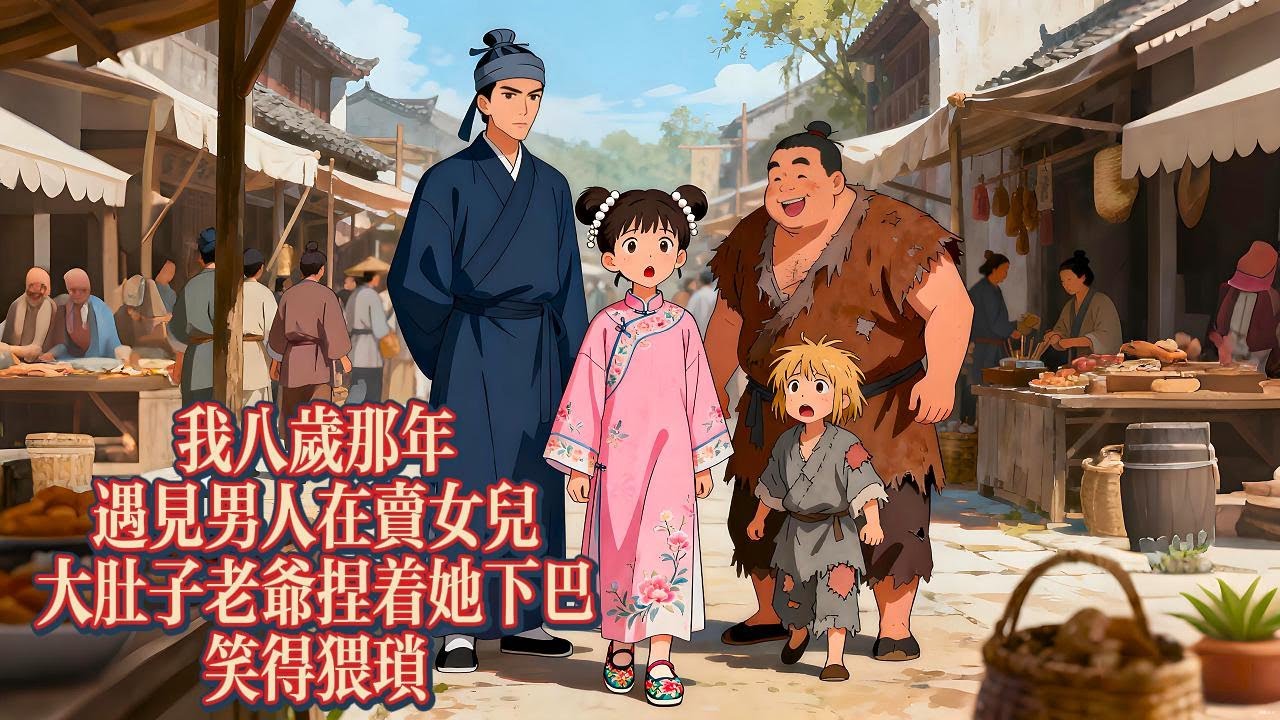 八歲那年，我一眼救下被親爹售賣的小丫頭，為她取名為喜，許她一世安穩｜恐怖動漫｜懸疑動漫｜虐心動漫