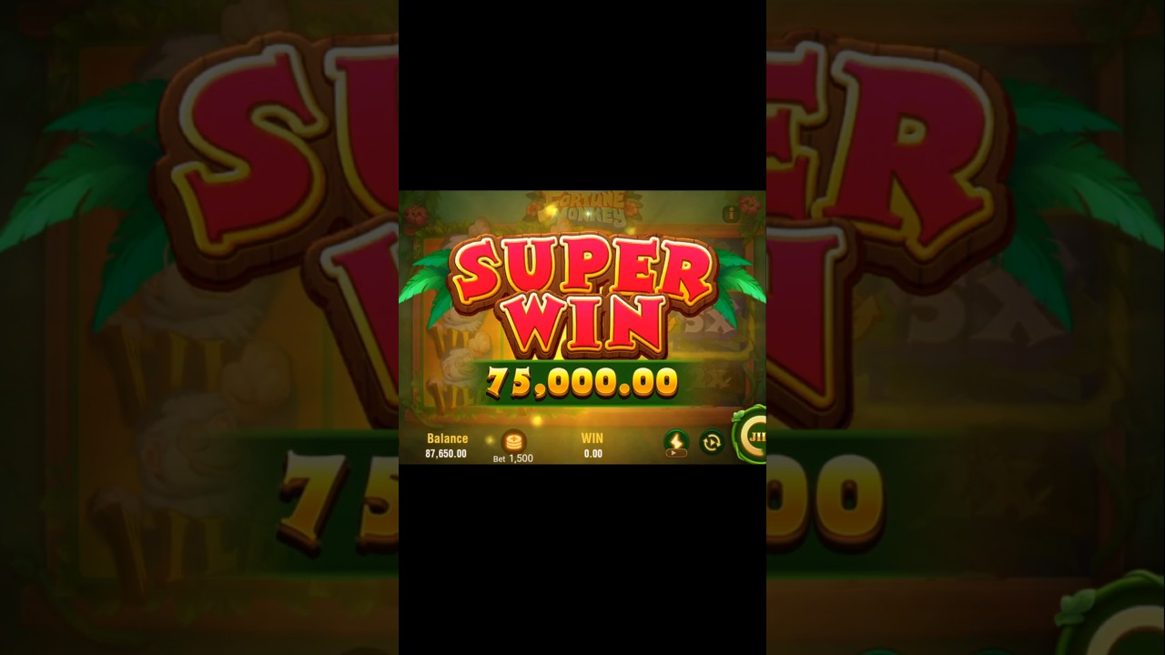 phim 18+ nhật bàn Fortune Monkey 🐒 75K Super Win 🎰 Jili Slot Games cjslot