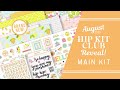 Brand new   close up look at our hip kit club  august 2023 main kit