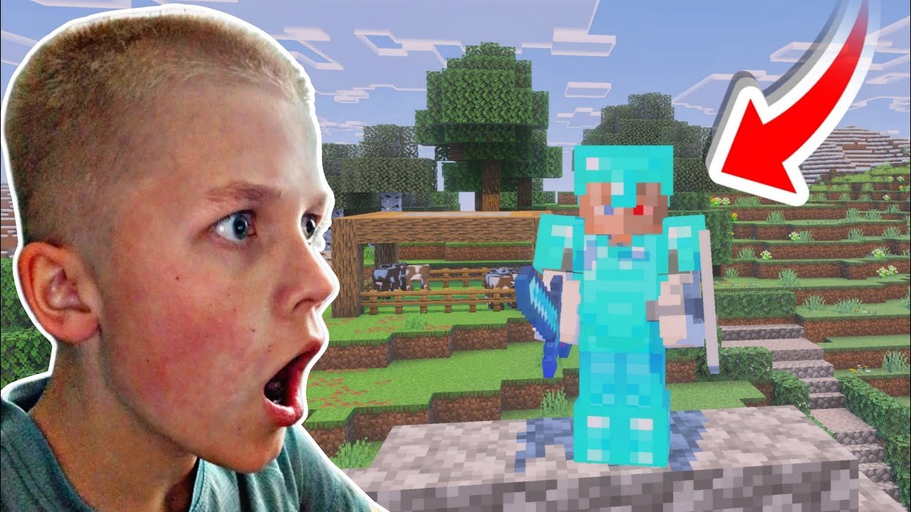 I Got FULL DIAMOND ARMOR On My Minecraft Survival World! - YouTube