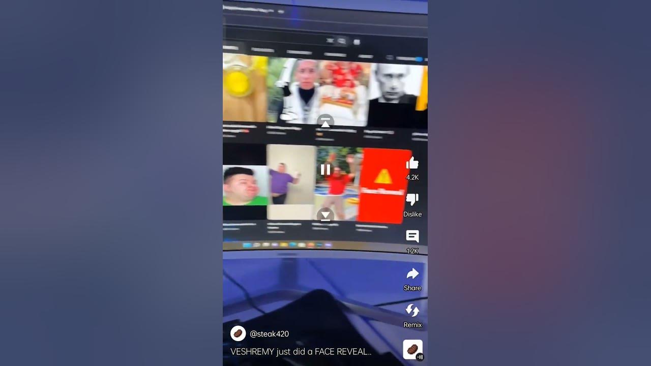 veshremy face reveal - YouTube