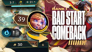 I Turned an Awful Early Game into the Greatest Comeback! | Rank 1 TFT Set 11