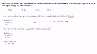 Permutation & Combination 8