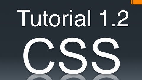 CSS Tutorial 1.2 | Background Color (Beginner)