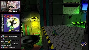 Gex: Enter the Gecko - PART 2 (PS1) VOD from King Ecnar LIVE