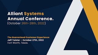 2022 Alliant Systems Conference