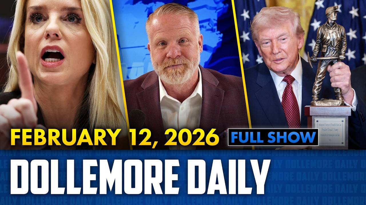 Pam Bondi PERJURY – Trump Awarded COAL PEACE PRIZE – BODYCAM FOOTAGE PROVES ICE LIED – Feb 12, 2026