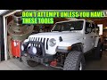 DIY HOW TO REMOVE JEEP PROPELLER COUPLER ON A Jeep JL