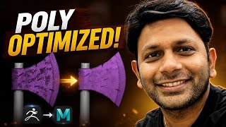 ZBRUSH TO MAYA | AXE DECIMATION WORKFLOW