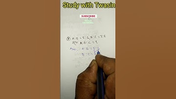 Math Problem Solution #studywithtwasin #education #class8math #maths #math #mathproblems #exam