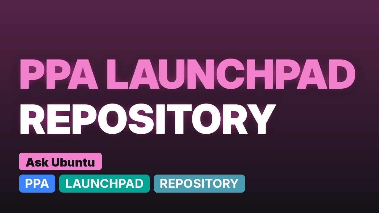 Ubuntu: How can I figure out the add-apt-repository command by looking ...