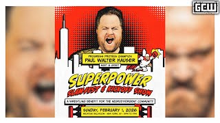 JCW - Paul Walter Hauser Challenges Mad Dog Connelly To A Lumberjack Strap Match! | #SUPERPOWERSLAM