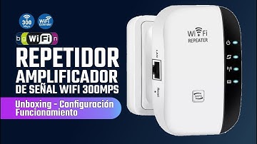 Repetidor WiFi Amplificador WiFi | Configuración | Unboxing