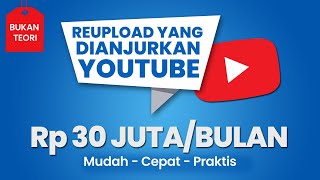 100% AMAN COPYRIGHT - Cara Paling Mudah Dapat Uang Di Youtube