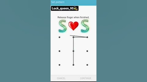 S♥️S pattern lock ll #shorts  #youtube #trending #subscribe #status #pattern #viral #whatsappstatus